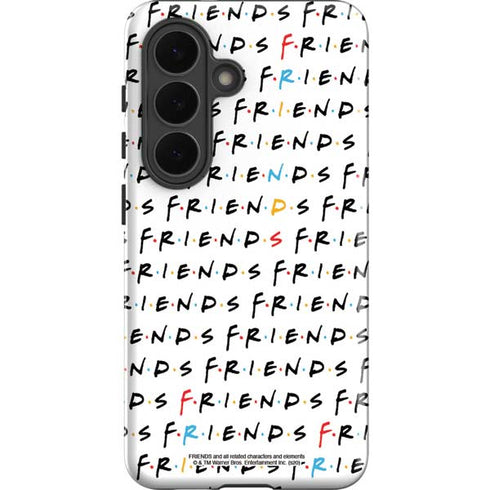Warner Bros FRIENDS Pattern Galaxy S26 Plus Impact Case