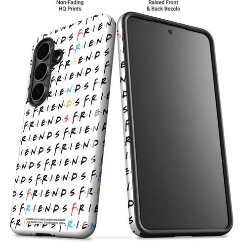 Warner Bros FRIENDS Pattern Galaxy S26 Plus Impact Case
