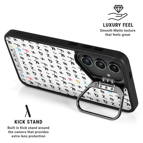 Warner Bros FRIENDS Pattern Galaxy S26 Plus Kickstand Case