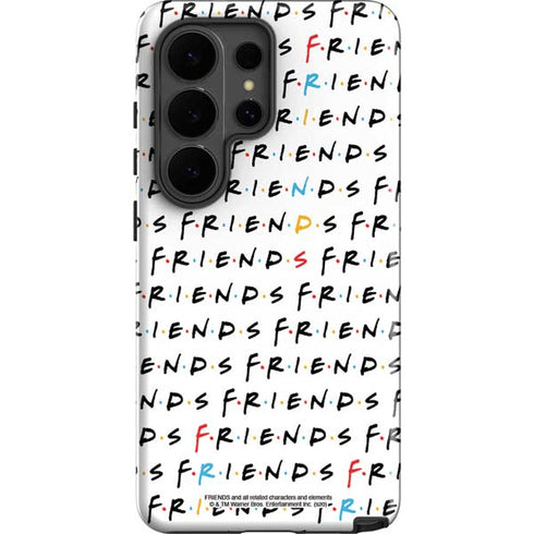 Warner Bros FRIENDS Pattern Galaxy S26 Ultra Impact Case