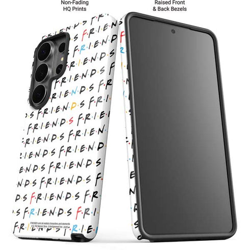 Warner Bros FRIENDS Pattern Galaxy S26 Ultra Impact Case