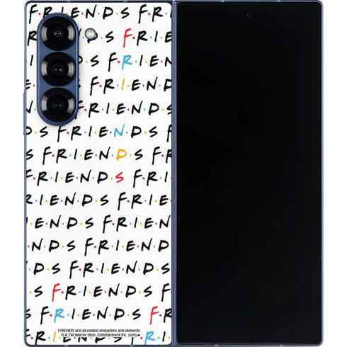 Warner Bros FRIENDS Pattern Galaxy Z Fold6 Skin
