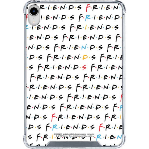 Warner Bros FRIENDS Pattern iPad 11th Gen (2025) Clear Case