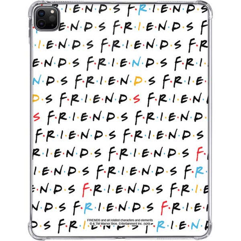 Warner Bros FRIENDS Pattern iPad Pro 11in (2024) Clear Case