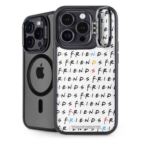 Warner Bros FRIENDS Pattern iPhone 13 Pro Max Kickstand Case