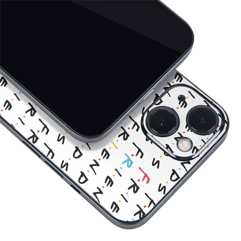 Warner Bros FRIENDS Pattern iPhone Skins