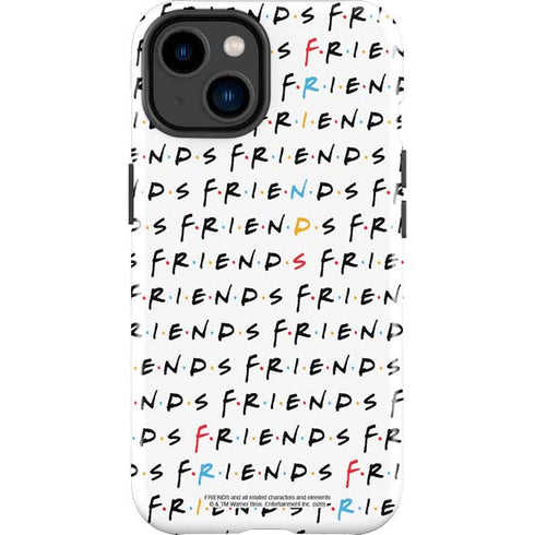 Warner Bros FRIENDS Pattern iPhone 15 Impact Case