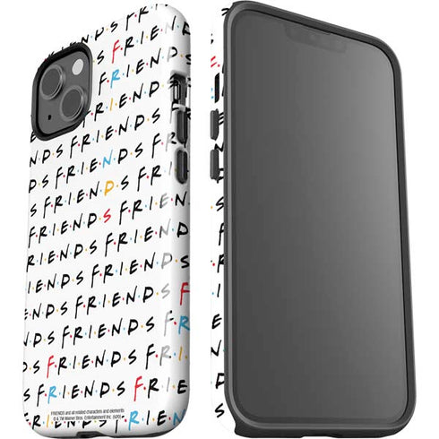 Warner Bros FRIENDS Pattern iPhone 15 Impact Case