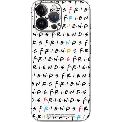 Warner Bros FRIENDS Pattern iPhone 15 Pro Max Skin