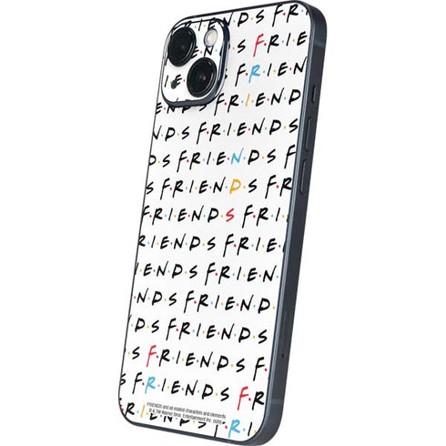 Warner Bros FRIENDS Pattern iPhone 15 Skin