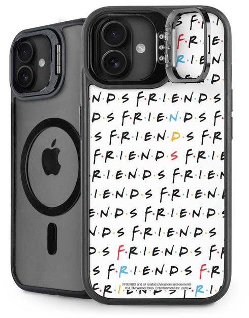 Warner Bros FRIENDS Pattern iPhone 16 Plus Kickstand Case