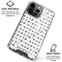 Warner Bros FRIENDS Pattern iPhone 16 Pro Clear Case