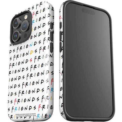 Warner Bros FRIENDS Pattern iPhone 16 Pro Impact Case