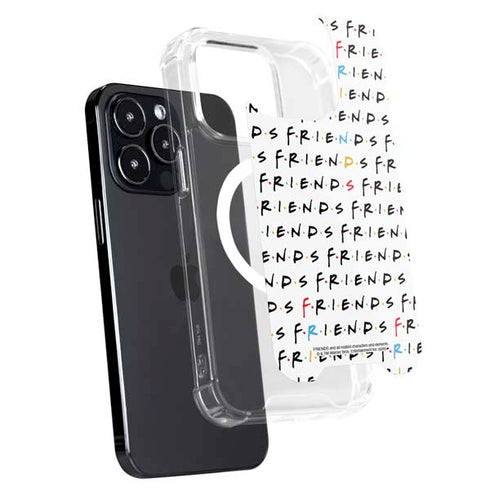 Warner Bros FRIENDS Pattern iPhone 16 Pro MagSafe Case