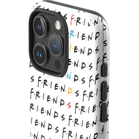 Warner Bros FRIENDS Pattern iPhone 16 Pro Max Impact Case