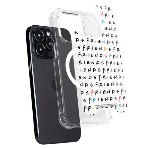 Warner Bros FRIENDS Pattern iPhone 16 Pro Max MagSafe Case