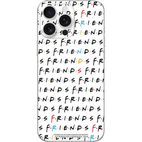 Warner Bros FRIENDS Pattern iPhone 16 Pro Max Skin