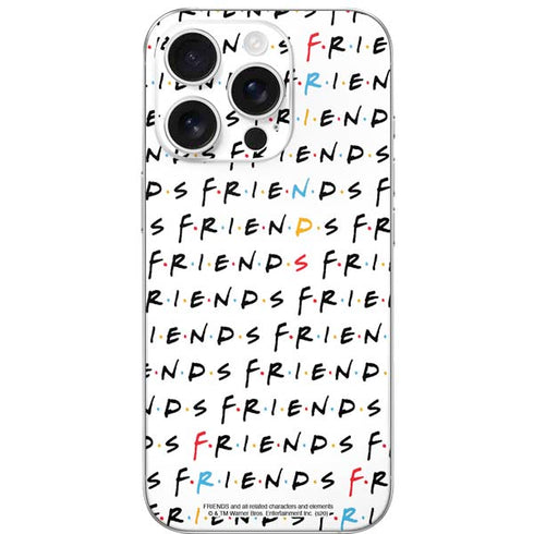 Warner Bros FRIENDS Pattern iPhone 16 Pro Skin