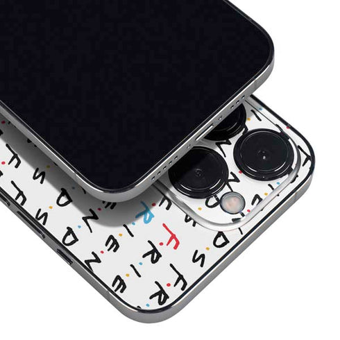 Warner Bros FRIENDS Pattern iPhone 16 Pro Skin
