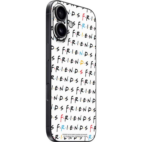 Warner Bros FRIENDS Pattern iPhone 16 Skin