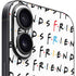 Warner Bros FRIENDS Pattern iPhone 16 Skin