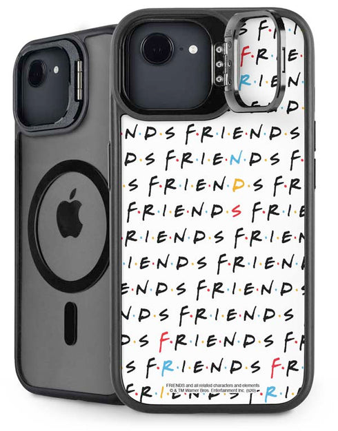 Warner Bros FRIENDS Pattern iPhone 16e Kickstand Case