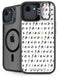 Warner Bros FRIENDS Pattern iPhone 16e Kickstand Case