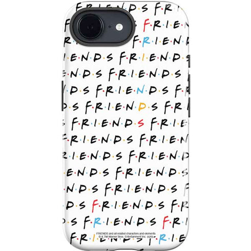 Warner Bros FRIENDS Pattern iPhone 16e Impact Case