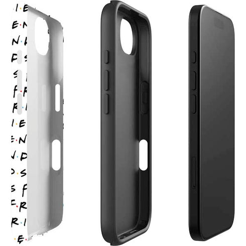 Warner Bros FRIENDS Pattern iPhone 16e Impact Case