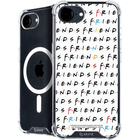 Warner Bros FRIENDS Pattern iPhone 16e MagSafe Case