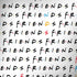 Warner Bros FRIENDS Pattern Dell Latitude Skin