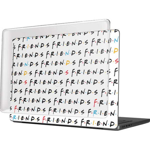 Warner Bros FRIENDS Pattern MacBook Pro 14in (2021-24) Case plus Skin