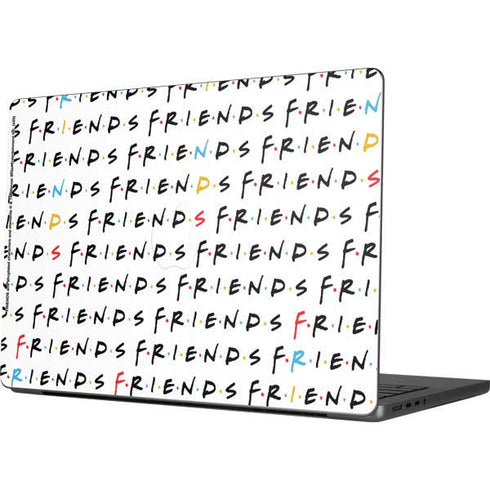 Warner Bros FRIENDS Pattern Apple MacBook Pro 14-inch Skin