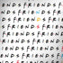 Warner Bros FRIENDS Pattern MacBook Skins