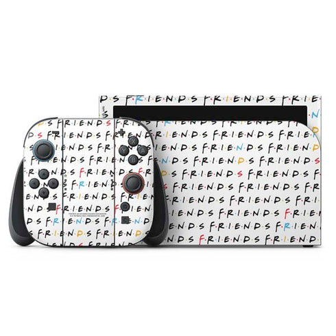 Warner Bros FRIENDS Pattern Nintendo Skins