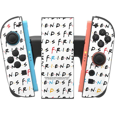 Warner Bros FRIENDS Pattern Nintendo Switch 2 (2025) Joy-Con Controller Skin