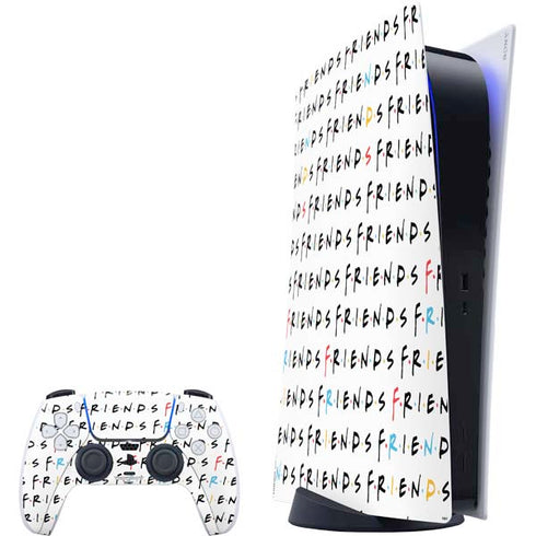 Warner Bros FRIENDS Pattern PlayStation PS5 Skins