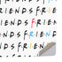 Warner Bros FRIENDS Pattern PS5 Pro Console Skin