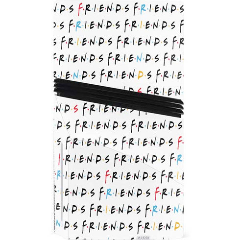 Warner Bros FRIENDS Pattern PS5 Pro Disk Bundle Skin
