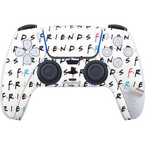 Warner Bros FRIENDS Pattern PS5 Pro Disk Bundle Skin