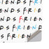 Warner Bros FRIENDS Pattern PS5 Pro Disk Console Skin
