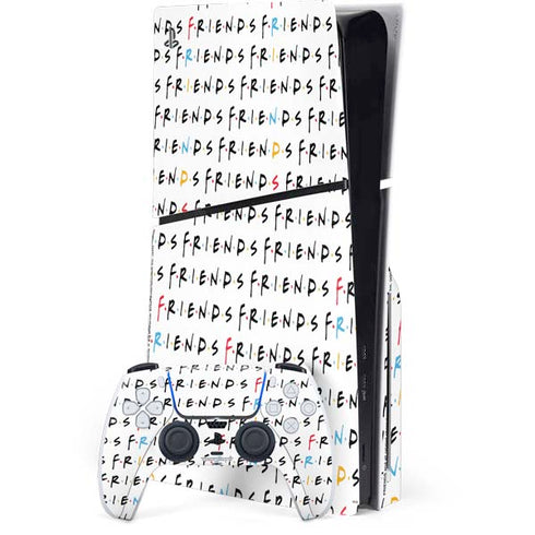 Warner Bros FRIENDS Pattern PlayStation PS5 Skins