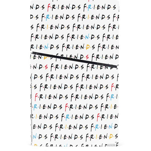 Warner Bros FRIENDS Pattern PS5 Slim Digital Edition Console Skin