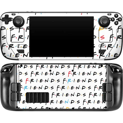 Warner Bros FRIENDS Pattern Steam Deck Handheld Gaming Computer OLED Skin