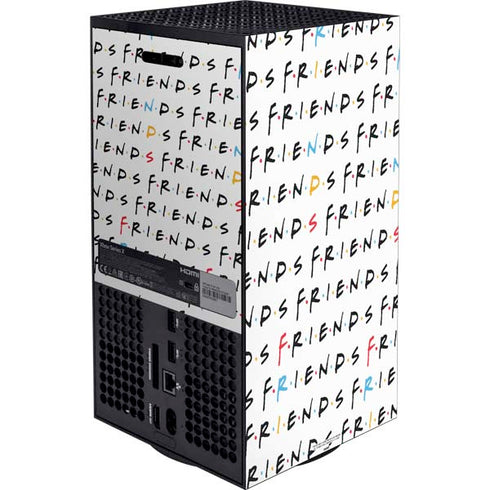 Warner Bros FRIENDS Pattern Xbox Series X Bundle Skin