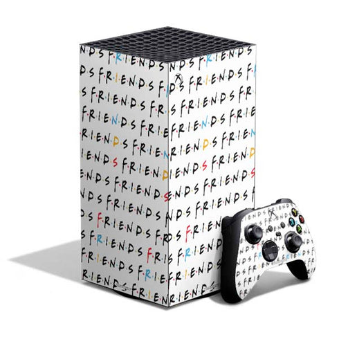 Warner Bros FRIENDS Pattern XBox Series X Digital Edition Bundle Skin