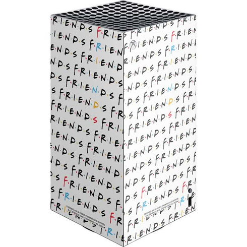 Warner Bros FRIENDS Pattern XBox Series X Digital Edition Console Skin