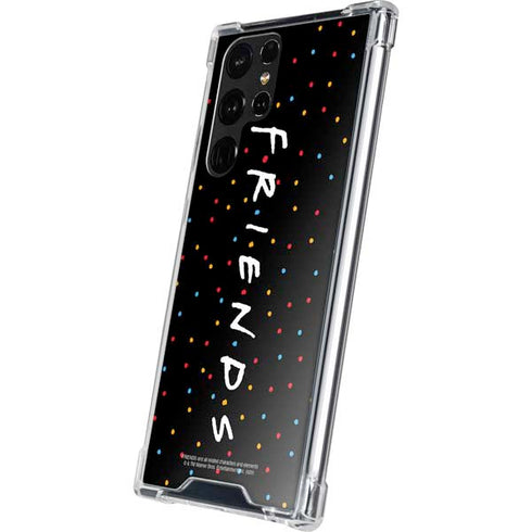 Warner Bros FRIENDS Polka Dots Galaxy S23 Ultra Clear Case