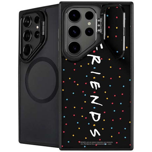 Warner Bros FRIENDS Polka Dots Galaxy S25 Ultra Kickstand Case
