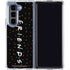 Warner Bros FRIENDS Polka Dots Galaxy Z Fold5 5G Clear Case